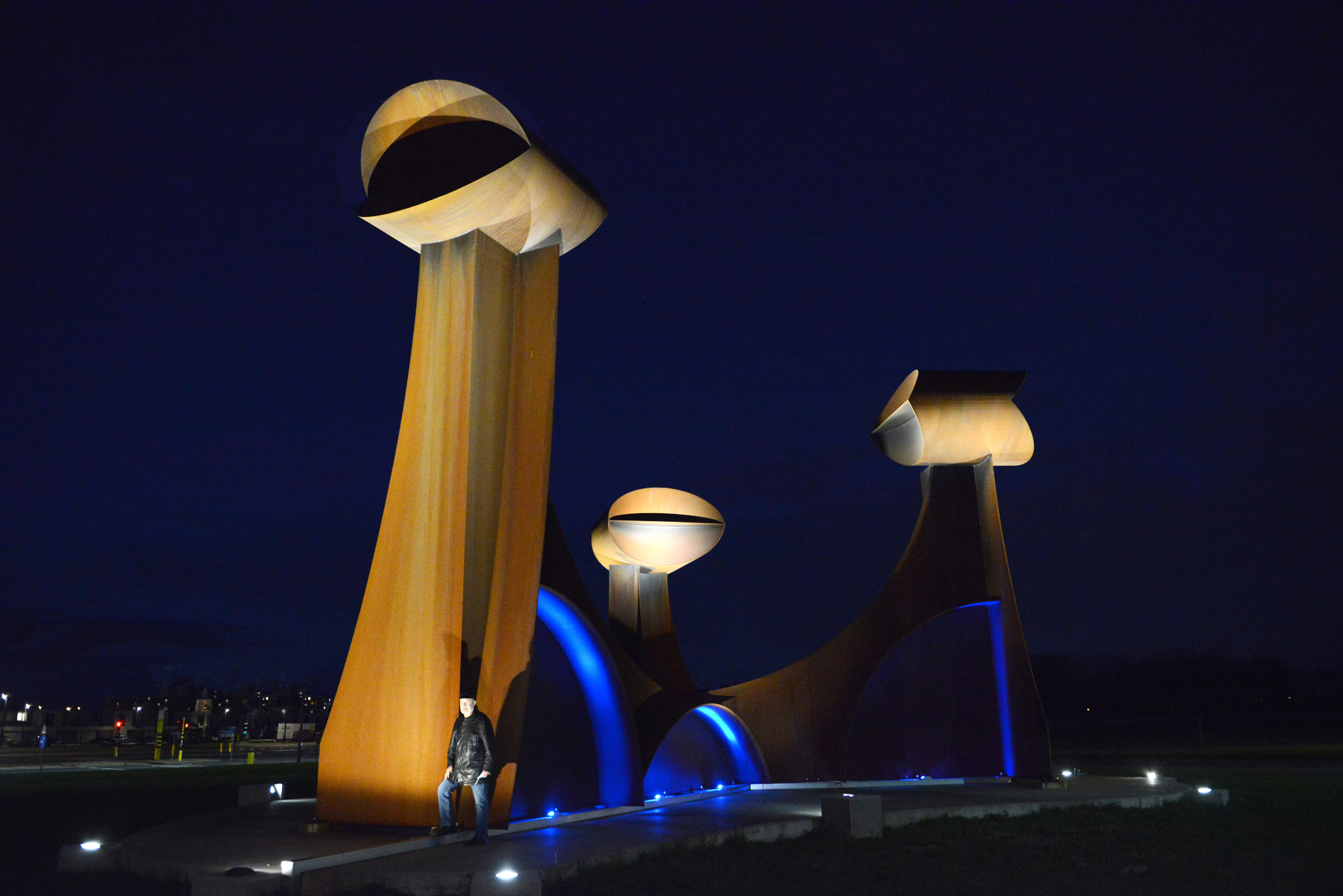 Lighthouses illuminated